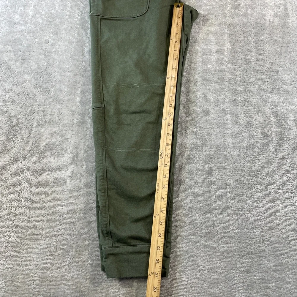 Mountain Hardwear Dynama Pants Womens 8 Green Hiking Utility Outdoor Light
